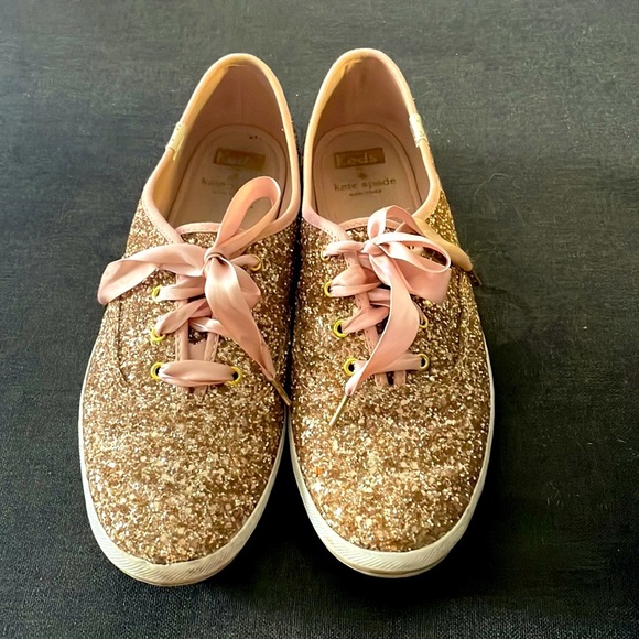 Keds Shoes - Kate spade Keds rose gold